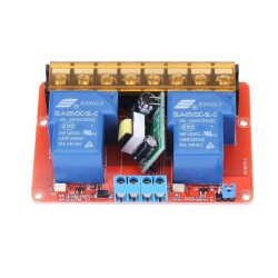 5V 30A 2 Channel High-Low Level Relay Card - 2