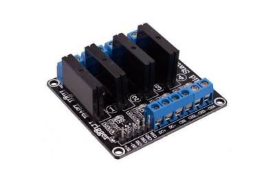 5V - 4 Kanal Solid State Röle Kartı (5V 2A) - 1