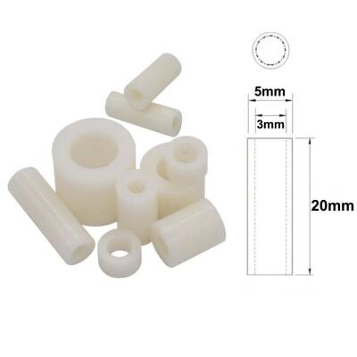 5x20mm Led Distance (Standoff) - White - 1