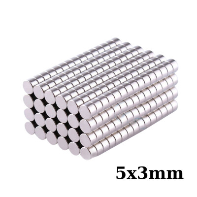 5x3mm Neodyum Güçlü Mıknatıs - Neodim Magnet - 1