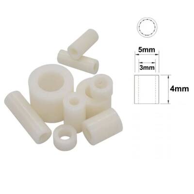 5x4mm Led Distance (Standoff) - White - 1