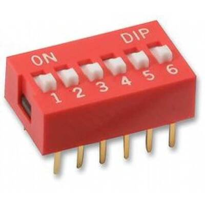 6-Pin Dip Switch - 1