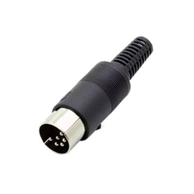 6 Pin Male DIN Connector - 1