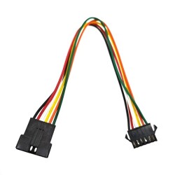 6-Pin SM 2.54mm Female - Male Extension Cable - 20cm 