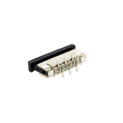 6 Pin SMD Flat Cable Slot 1mm Pin Pitch - 2