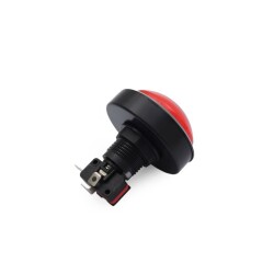 60mm 12V Illuminated Game Machine Button - Red - 2