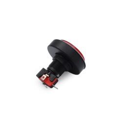 60mm 12V Illuminated Game Machine Button - Red - 2