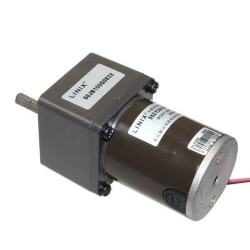 60mm 24V 20RPM DC Motor 55ZY24-25-02 - 1