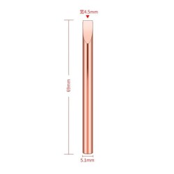 60W D Type Soldering Iron Tip - Copper - 2