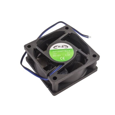 60x60x25mm 12V Fan 2 Kablolu - 1