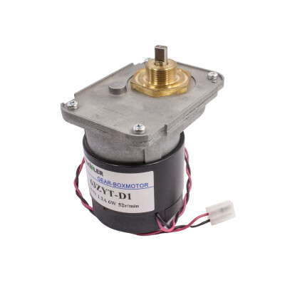 63ZYT-D1 15.7V 52RPM 6W Geared DC Motor - 1