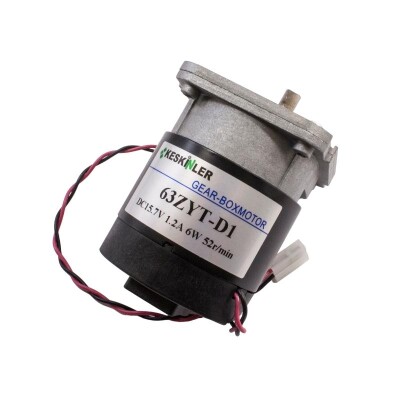 63ZYT-D1 15.7V 52RPM 6W Geared DC Motor - 2