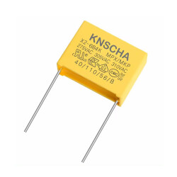 680nF 310VAC 15mm Polyester Capacitor 