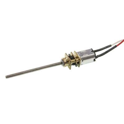 6v 55Rpm 12mm Redüktörlü Dc Motor Vidalı Uzun Milli - 3