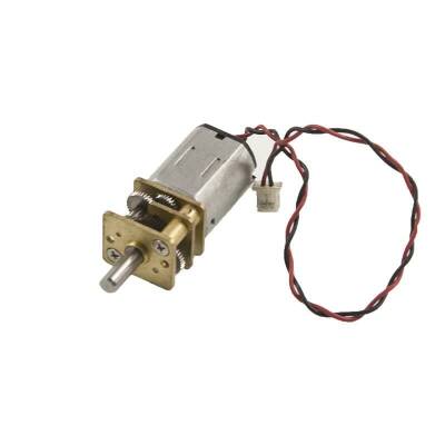 6V 60Rpm 12mm Geared Dc Motor - 1