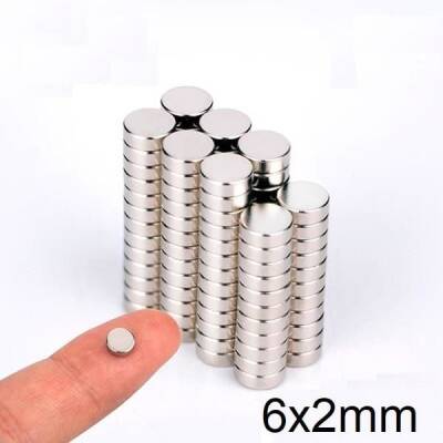 6X2mm Neodymium Strong Magnet - 1