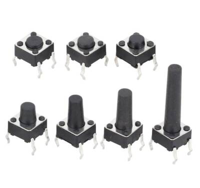 6x6x5.5mm 4 Pin Push Button - Tact Switch - 1