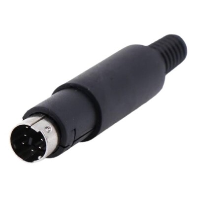 7 Pin Male Mini DIN Connector - 1