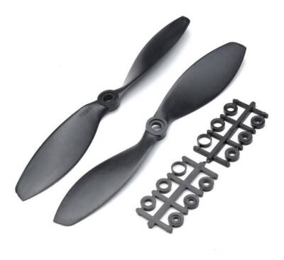 7038 Drone Propeller Set CW/CCW - Black - 1