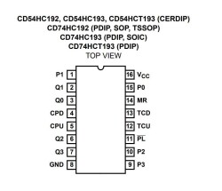 74HC193 DIP16 Integrated - 2