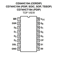 74HC194 DIP16 Integrated - 2