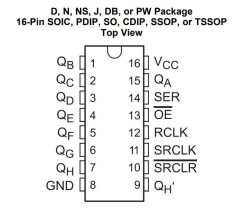 74HC595 SMD Entegre - 2