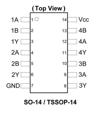 74HC86 SMD Entegre - 2