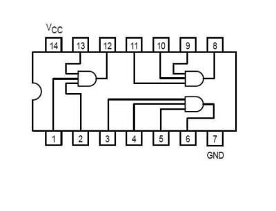 74LS11 DIP14 Integrated - 2