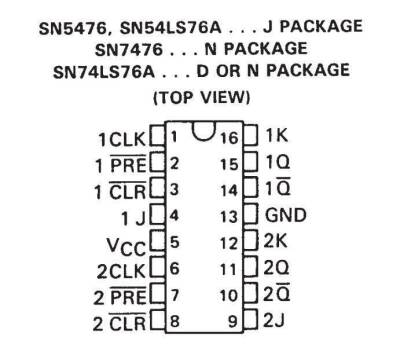 74LS76 DIP16 Integrated - 2