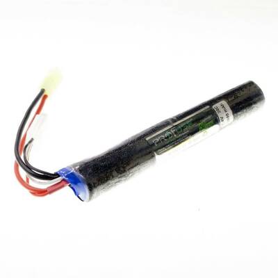 7,4V 1500mAH 20C Airsoft Lipo Batarya - Silindir Tip - 2s Lipo Pil - 1