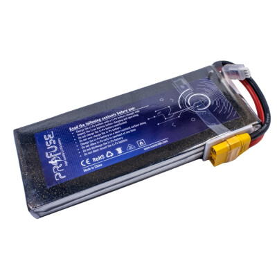 7.4V 2S 12000mAh 40C Lipo Battery - 2