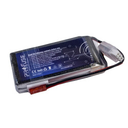 7.4V 2S 1300mAh 40C Lipo Battery - 2