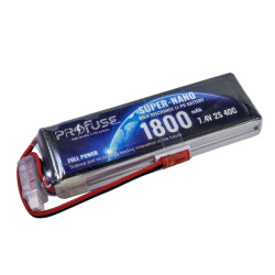 7,4V 2S 1800mAh 40C Lipo Batarya 