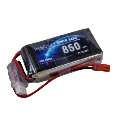 7,4V 2S 850mAh 40C Lipo Batarya - 1