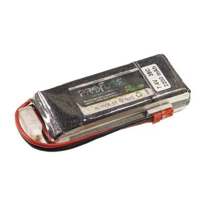 7.4V Lipo Battery 2200mAh 35C- 2s Lipo Battery - 1