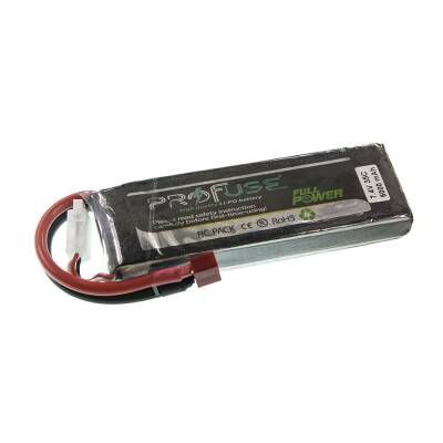 7.4V Lipo Battery 5000mAh 35C - 2S Lipo Battery - 1