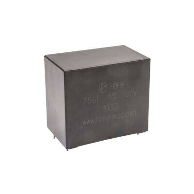 75uF 700V Boxed Polyester Capacitor - 1