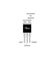 7812 Voltage Regulator - TO220 - 2