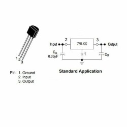 79L09 Voltage Regulator - TO92 - 2