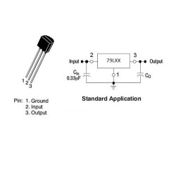 79L12 Voltage Regulator - TO92 - 2