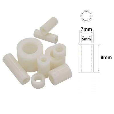 7x8mm Led Distance (Standoff) - White - 1