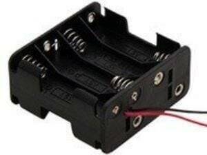 8 AA Battery Holders - Double Sided - 1