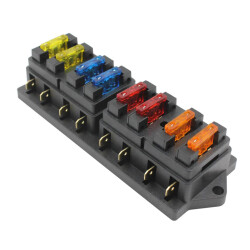 8 Channel Auto Blade Fuse Box - 2