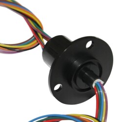 8 Channel Swivel Cable Joint with Flange SRC-22-0805A - 1