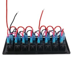 8-way ON-OFF Switch Panel - Overcurrent Protection - 2