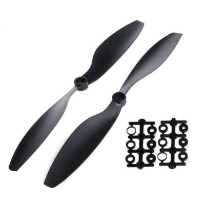 8045 Drone Propeller Set CW/CCW - Black - 1