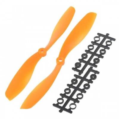 8045 Drone Propeller Set CW/CCW - Orange - 1