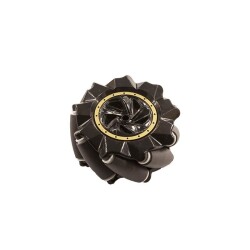 80mm Black Omni Mecanum Wheel - Right 