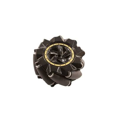 80mm Black Omni Mecanum Wheel - Right - 1