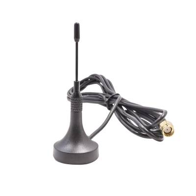 80mm GSM Wired Antenna - 2m Cable - 1